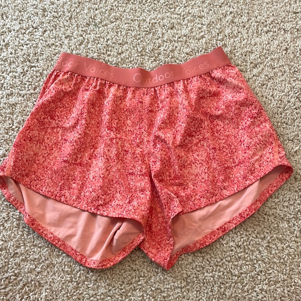 Outdoor voices shorts
